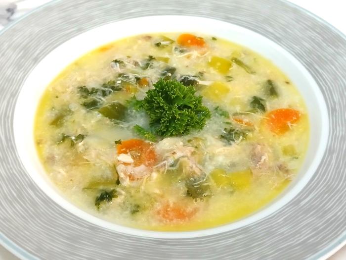 Lahodná kuřecí polévka s pórkem – Snadné Česko recept, zvládnete za 45 - 60 minut